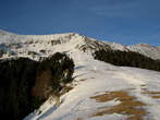 Kofce - Dom na Kofcah Mountain Hut - Kofca gora and Kladivo on right 